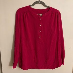 Ann Taylor LOFT 💗pink💗 blouse - M